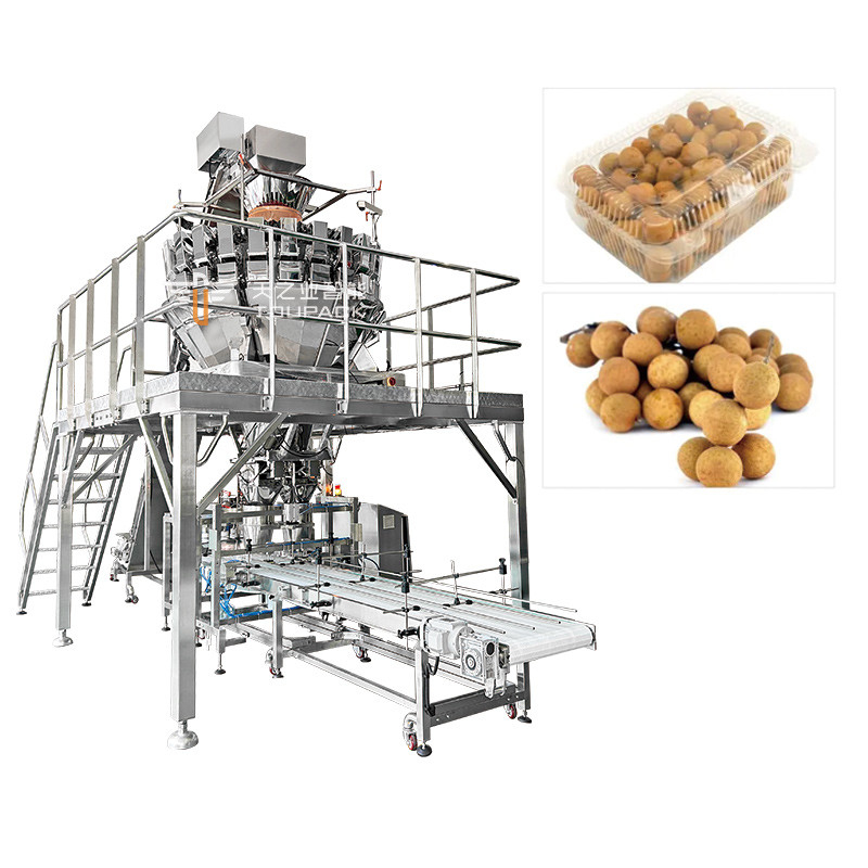 オートマティック パッションフルーツ キンクワット ウィンタージューブ プラスチックボックス 梱包機 ブラックベリー 計量 詰め込み 梱包ライン
