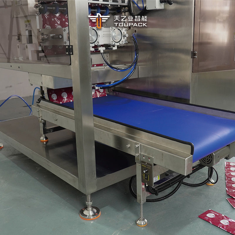 高速マルチレーンアイスポップキャンディ包装充填シーリング自動アイスキャンディー果汁マルチレーン液体ペーストソースハニースティックポーチ包装機