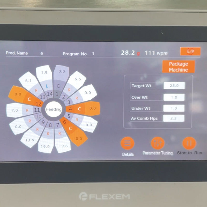 高品質の垂直自動定量粒子スナック食品シーリング充填包装VFFS計量包装機