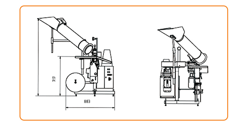TOUPACK PP 玉ねぎニンニクとジャガイモ梱包ネットバッグ製造機 ネット梱包機