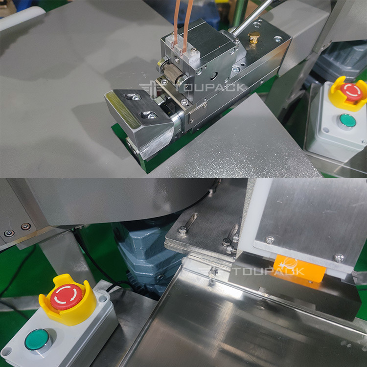 野菜メッシュバッグ包装機 ニンジン半自動ネットバッグシステム計量包装機