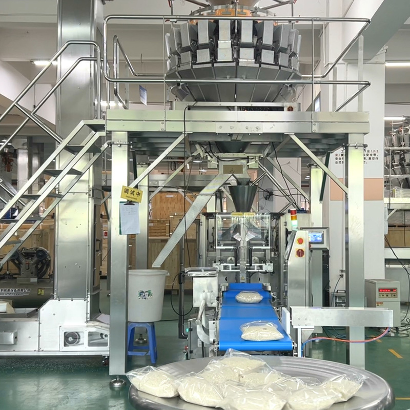 Automatic Multi-Weigher Vertical Packaging Machine For Snack And Biscuit Packaging For Dried Fruit