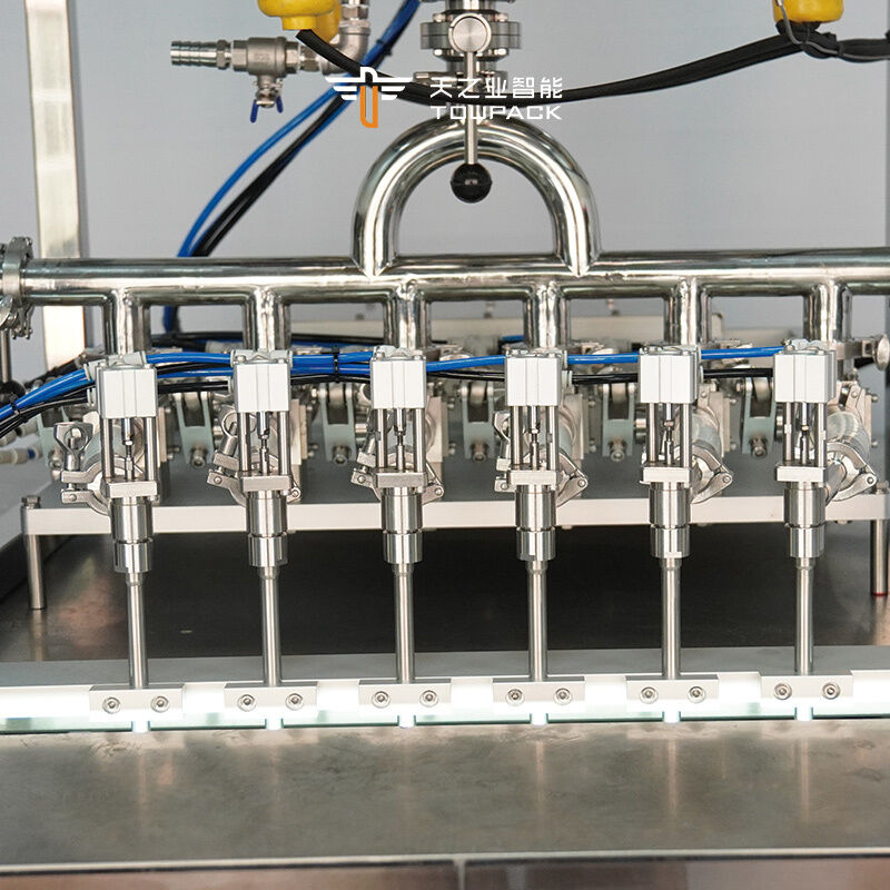 多レーン液体充填機 シャンプーサシェ ヘアコンディショナー ケチャップハニー液体充填機