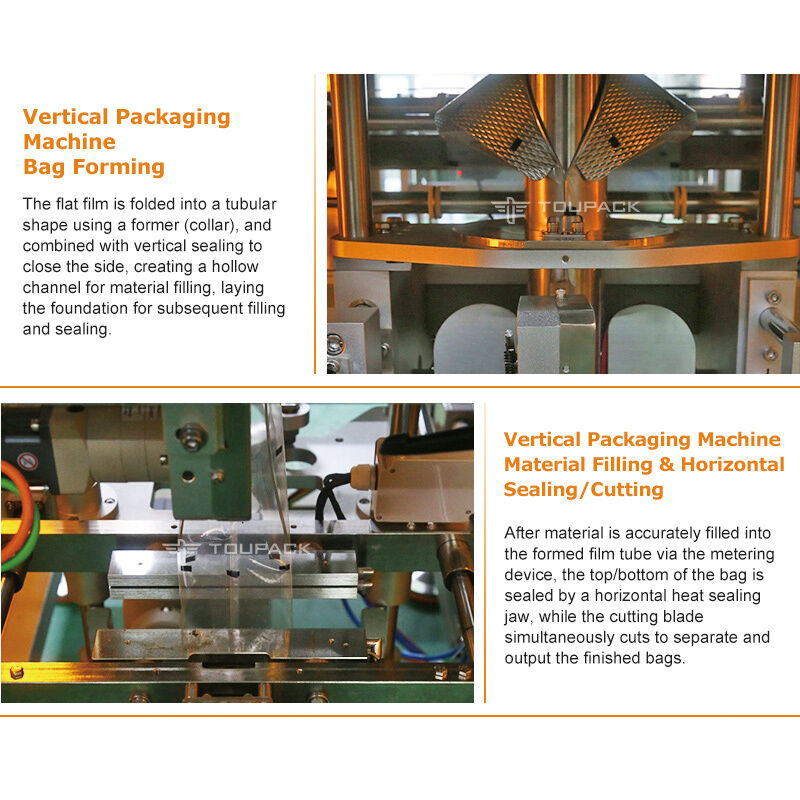 自動スナック食品の重量化と包装機 チップス ナッツ キャンディー粒 5-200g 高速デジタルセンサー包装ライン