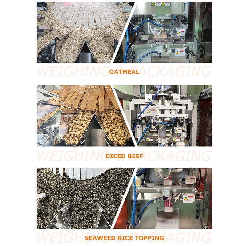 自動枕袋 軽食用 包装機 ナッツ 粒 5-200g 高速食品包装機器