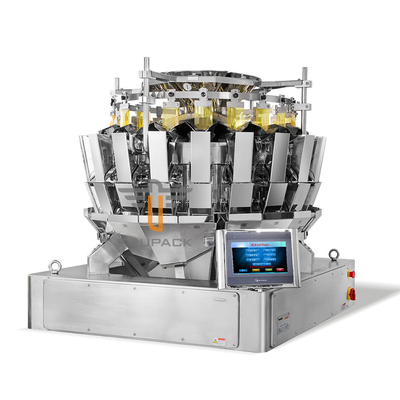 干しぶどうのペットによって吹かれる食糧クッキーのための0.5L 0.8L Multiheadの計重機機械