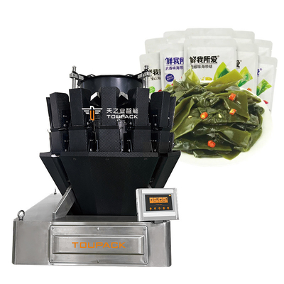 オートマティックケルプスクリューフィッダー コンビネーション 計量器 詰め込み 粘り強い製品 食品 肉 魚 牛 鶏 多頭計量器