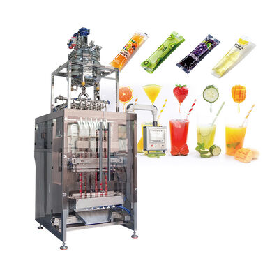 Multi-Function Automatic 4 Lane 6 Lane Multi-lanes Granule Coffee Milk Tea Powder Sachet Packaging Machine
