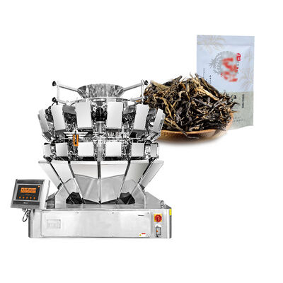 花茶混合計量包装機 |ディスクカウンティング + 14 ヘッドマルチヘッド計量機