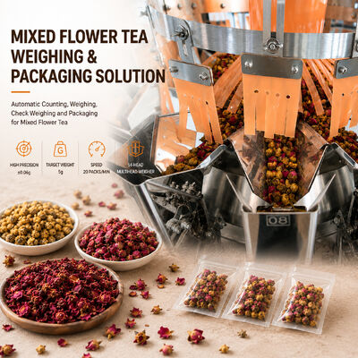 パーソナライズされた花茶と茶包装ソリューション
