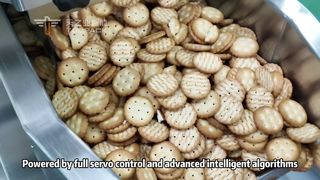 高速顆粒食品包装用途向けのサーボ駆動 VFFS 包装機メーカー