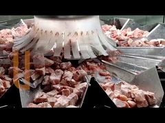 How to automatically cut, weighing and packing raw fresh ribs