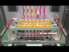 TOUPACK マルチレーンバックシール包装機 粒状粉末液体包装機