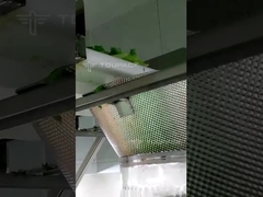 サラダを重量化する多頭包装機