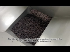 粒型テンペの重み付けと缶詰のライン