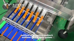 工業用多車線用スティックサケット包装機