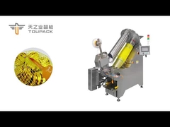 金貨チョコレートメッシュバッグ包装機、結束ラベル付き