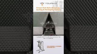 冷凍つみれ用に設計されたマルチヘッド計量システム